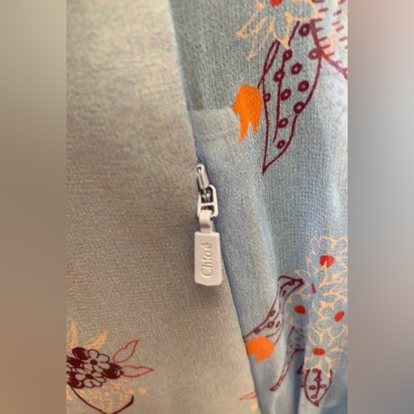 Chloe Downy Blue Mini Dress - Picture 9 of 9